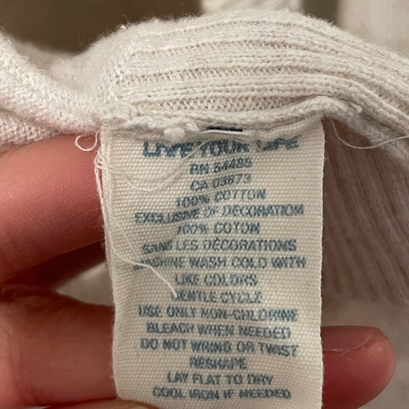 American Eagle Outfitters - Cream Cardigan, Size M - Picture 4 of 4